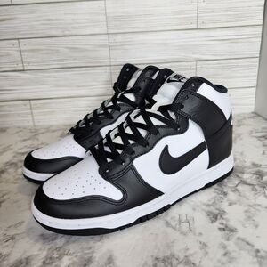 Nike Dunk High Panda Black White Sneakers Men’s 9.5 New in Box